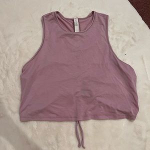 Lulumeon cropped tank